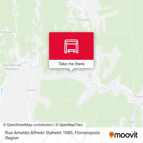 Rua Arnoldo Alfredo Stahelin 1085 map