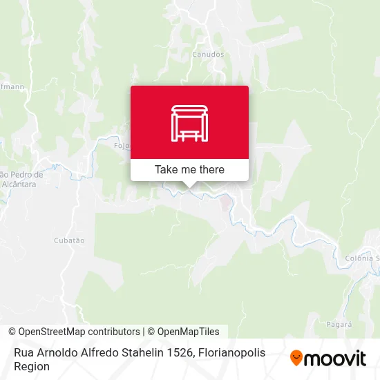 Rua Arnoldo Alfredo Stahelin 1526 map