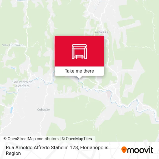 Rua Arnoldo Alfredo Stahelin 178 map