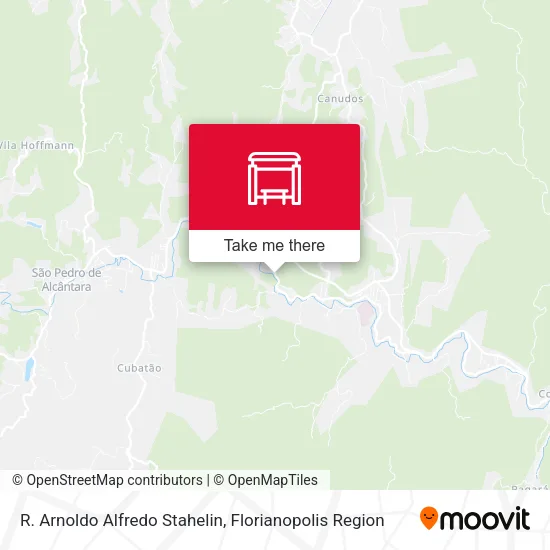 R. Arnoldo Alfredo Stahelin map