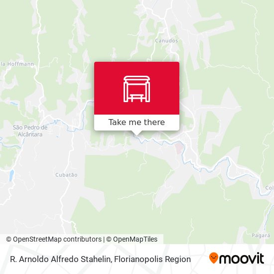 R. Arnoldo Alfredo Stahelin map