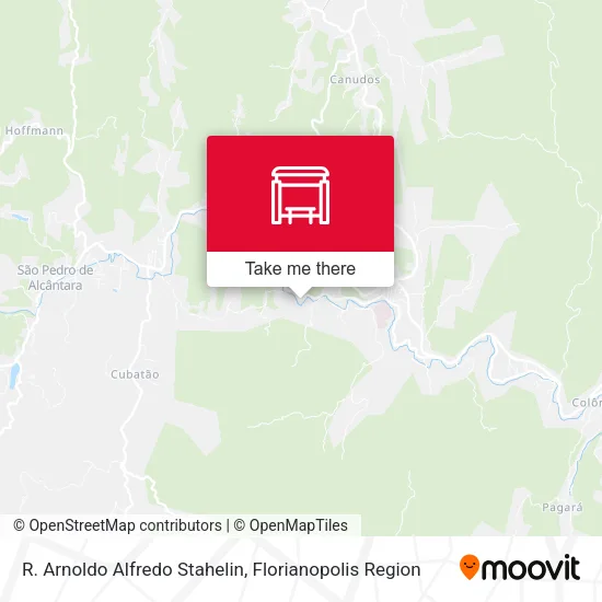 R. Arnoldo Alfredo Stahelin map