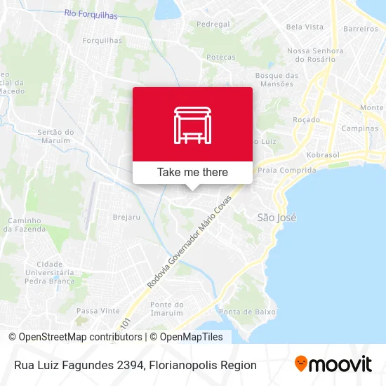 Rua Luiz Fagundes 2394 map