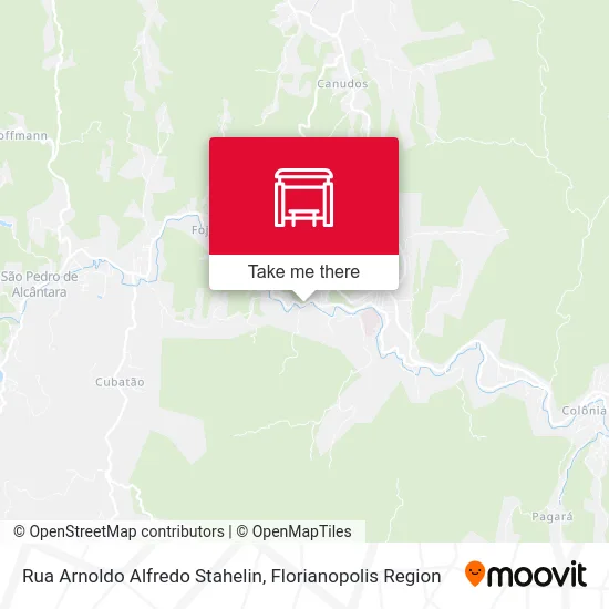 Rua Arnoldo Alfredo Stahelin map