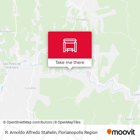 R. Arnoldo Alfredo Stahelin map