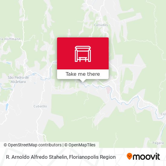 R. Arnoldo Alfredo Stahelin map
