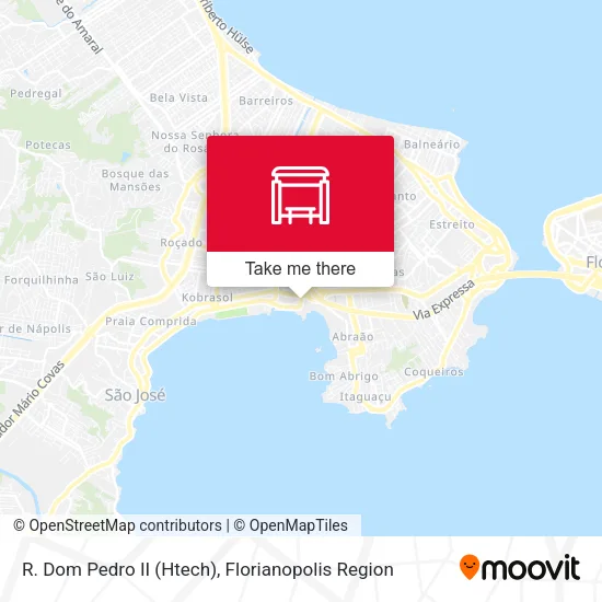 R. Dom Pedro II (Htech) map