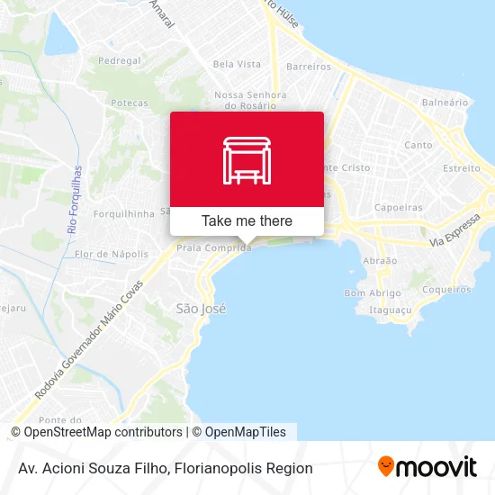 Av. Acioni Souza Filho map