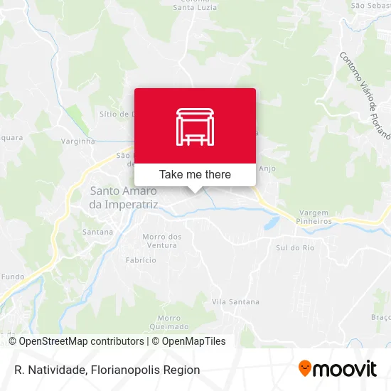 R. Natividade map