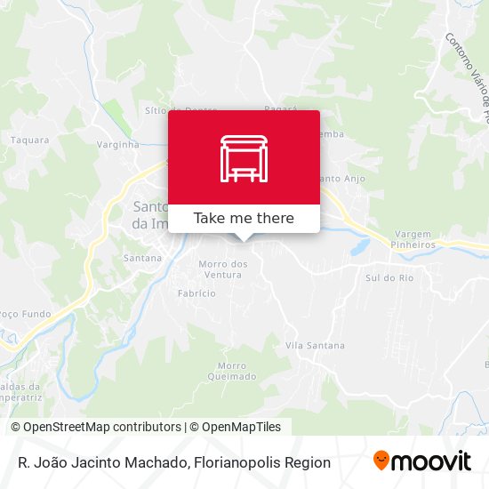 R. João Jacinto Machado map