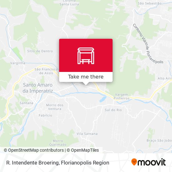 R. Intendente Broering map