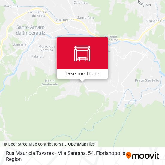 Rua Mauricia Tavares - Vila Santana, 54 map