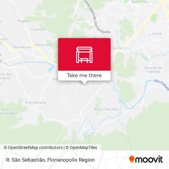 R. São Sebastião map
