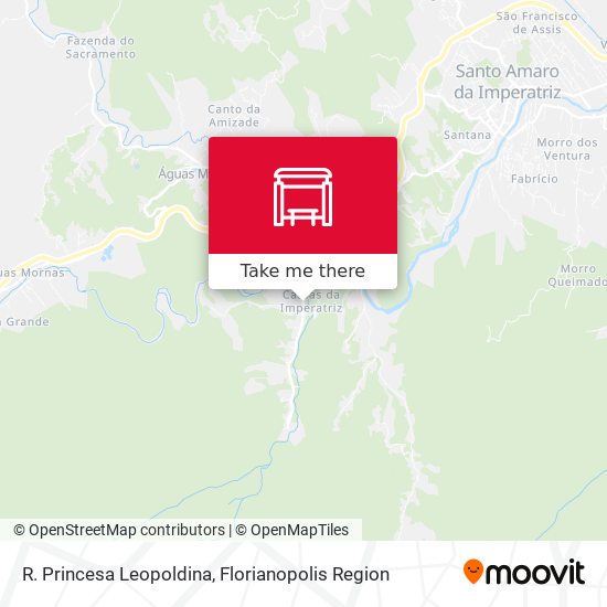 R. Princesa Leopoldina map