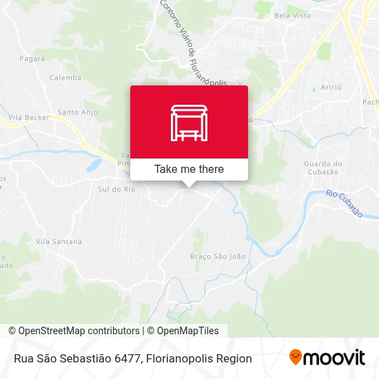 Rua São Sebastião 6477 map