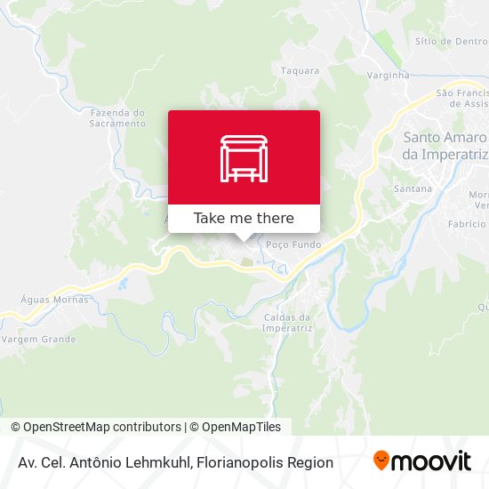 Av. Cel. Antônio Lehmkuhl map