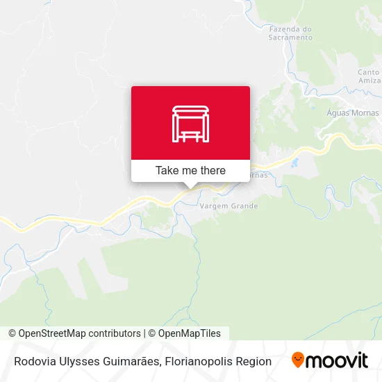 Rodovia Ulysses Guimarães map