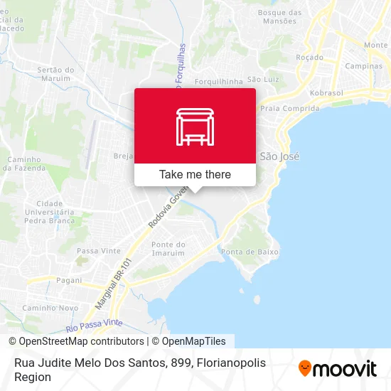 Rua Judite Melo Dos Santos, 899 map