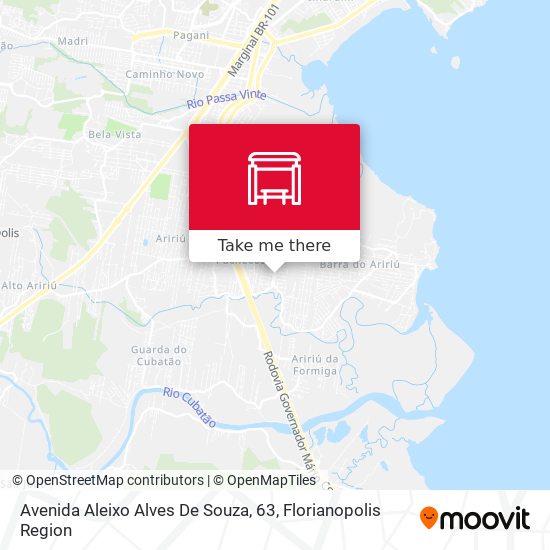 Avenida Aleixo Alves De Souza, 63 map
