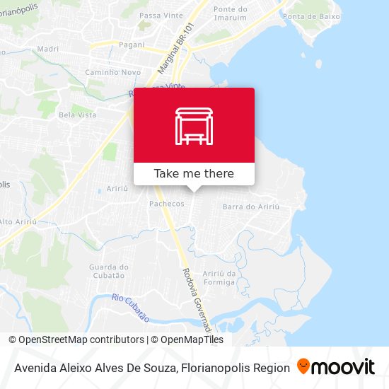 Mapa Avenida Aleixo Alves De Souza