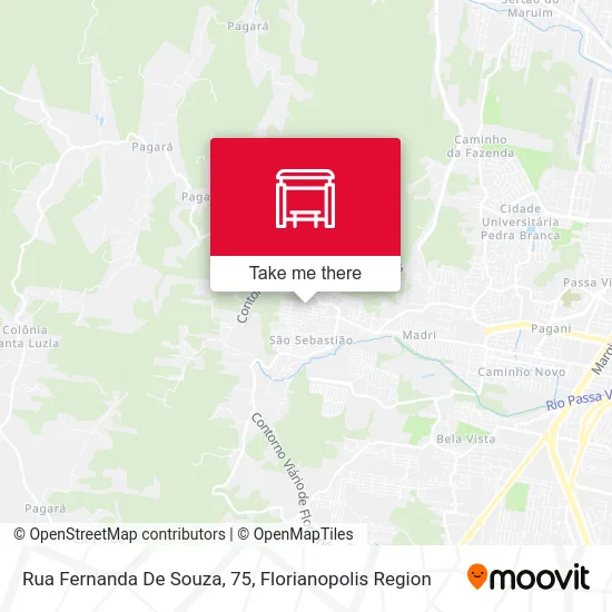 Rua Fernanda De Souza, 75 map