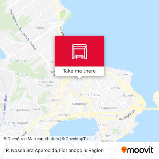 R. Nossa Sra Aparecida map