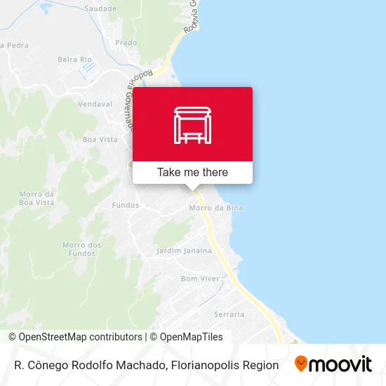 R. Cônego Rodolfo Machado map