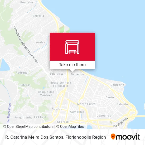 R. Catarina Meira Dos Santos map