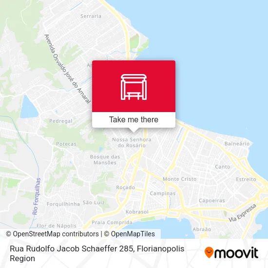 Rua Rudolfo Jacob Schaeffer 285 map