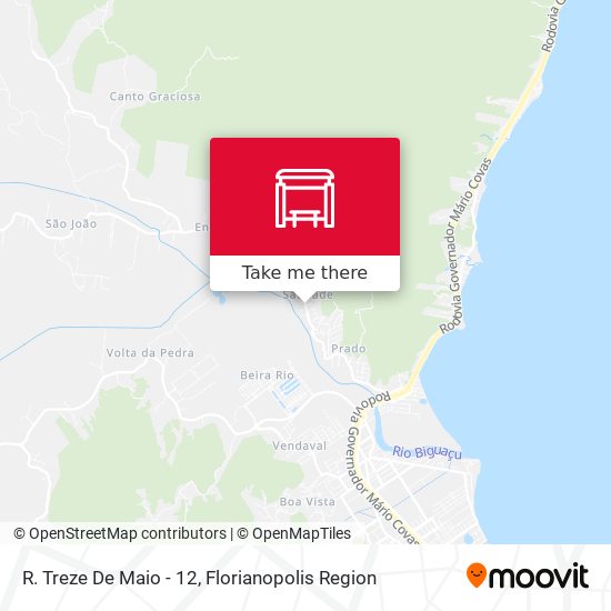 R. Treze De Maio - 12 map