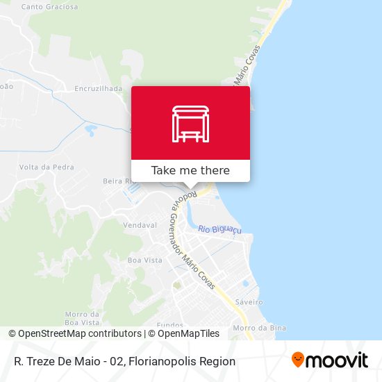 R. Treze De Maio - 02 map