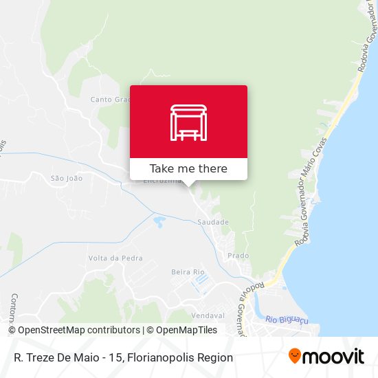 R. Treze De Maio - 15 map