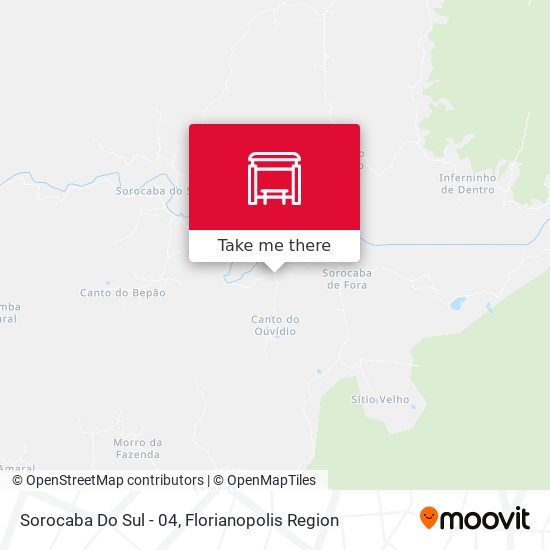 Sorocaba Do Sul - 04 map