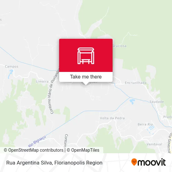 Rua Argentina Silva map