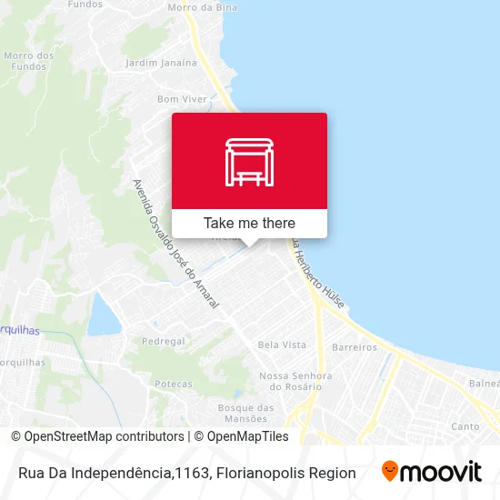 Rua Da Independência,1163 map