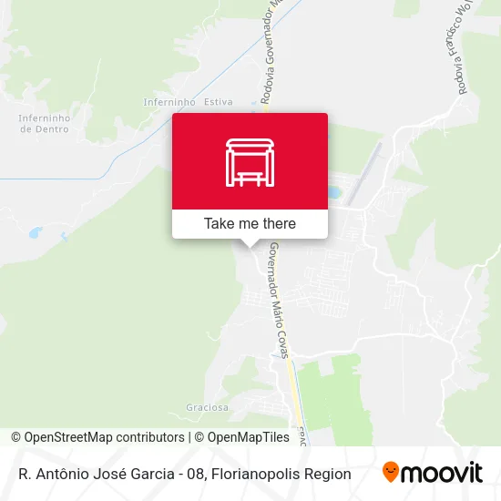 R. Antônio José Garcia - 08 map