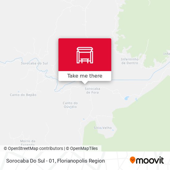 Sorocaba Do Sul - 01 map