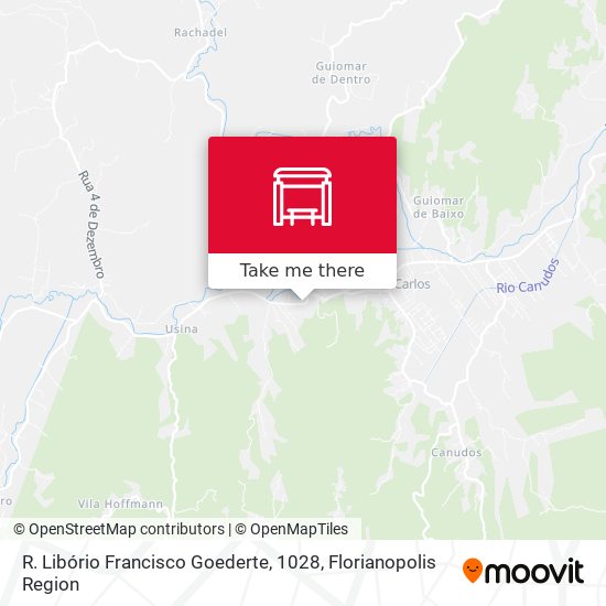 R. Libório Francisco Goederte, 1028 map