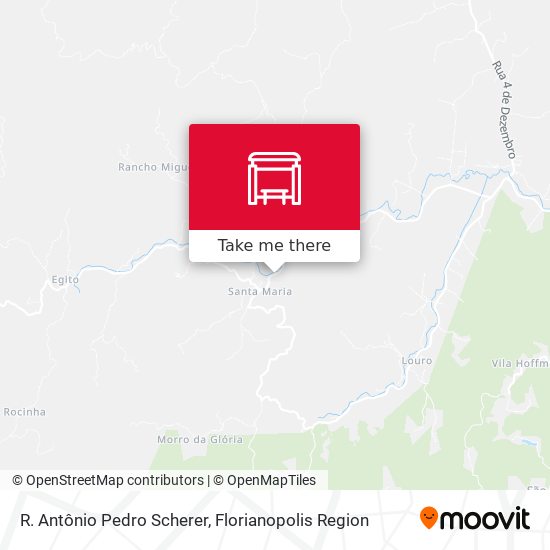 R. Antônio Pedro Scherer map