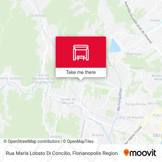 Rua Maria Lobato Di Concílio map