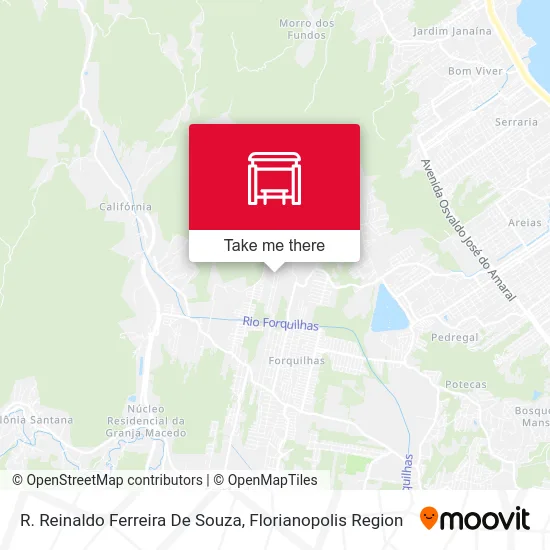 R. Reinaldo Ferreira De Souza map