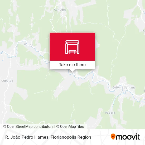 R. João Pedro Hames map
