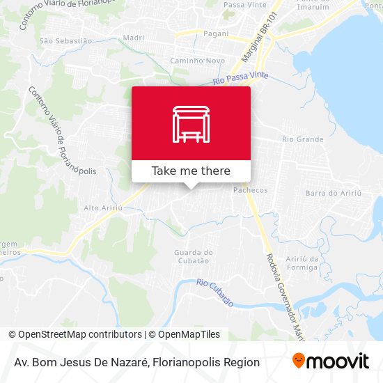 Av. Bom Jesus De Nazaré map