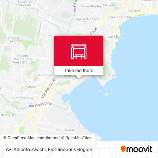 Av. Aniceto Zacchi map