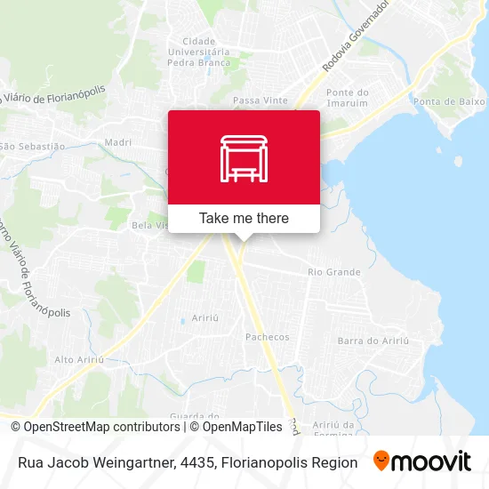 Rua Jacob Weingartner, 4435 map