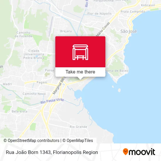 Rua João Born 1343 map