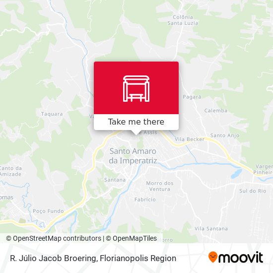R. Júlio Jacob Broering map