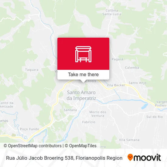 Rua Júlio Jacob Broering 538 map