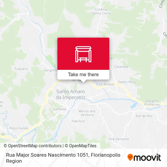 Rua Major Soares Nascimento 1051 map