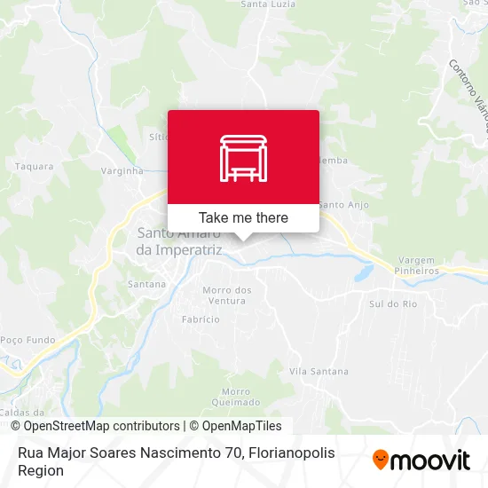 Rua Major Soares Nascimento 70 map